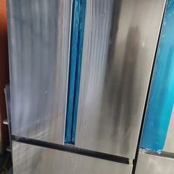 New Hisense French Door Stainless Steel Refrigerator 