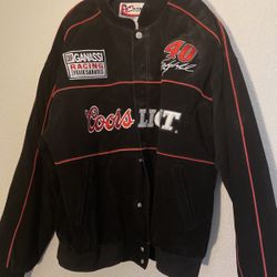 Coors Light leather jacket