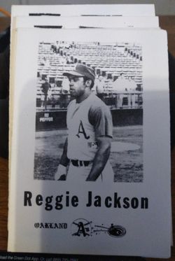 1969 "Reggie Jackson" Ed Broder Card