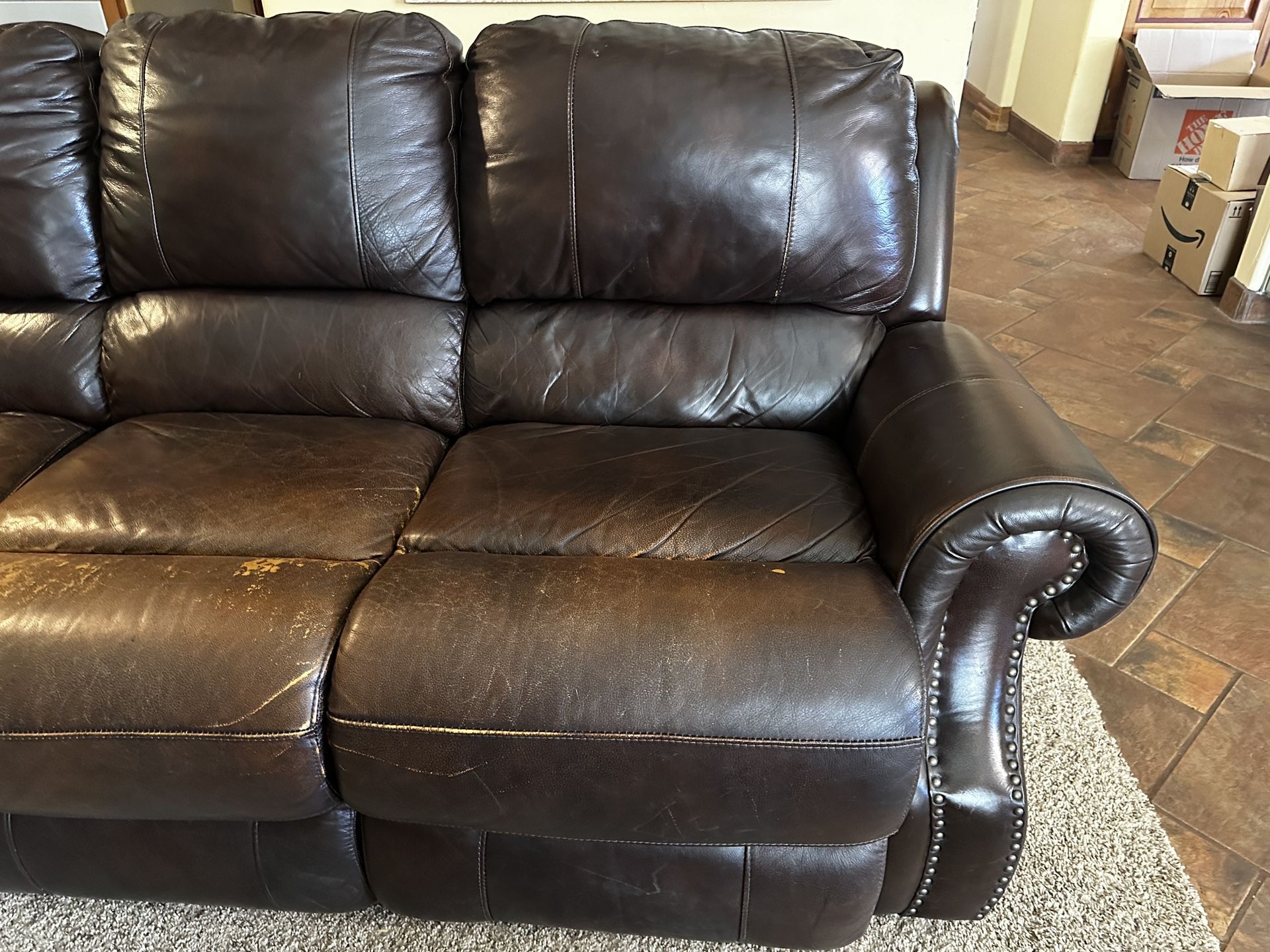 Leather Sofa Used 