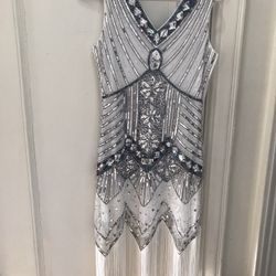 1920’s Style Flapper Fringe Dress