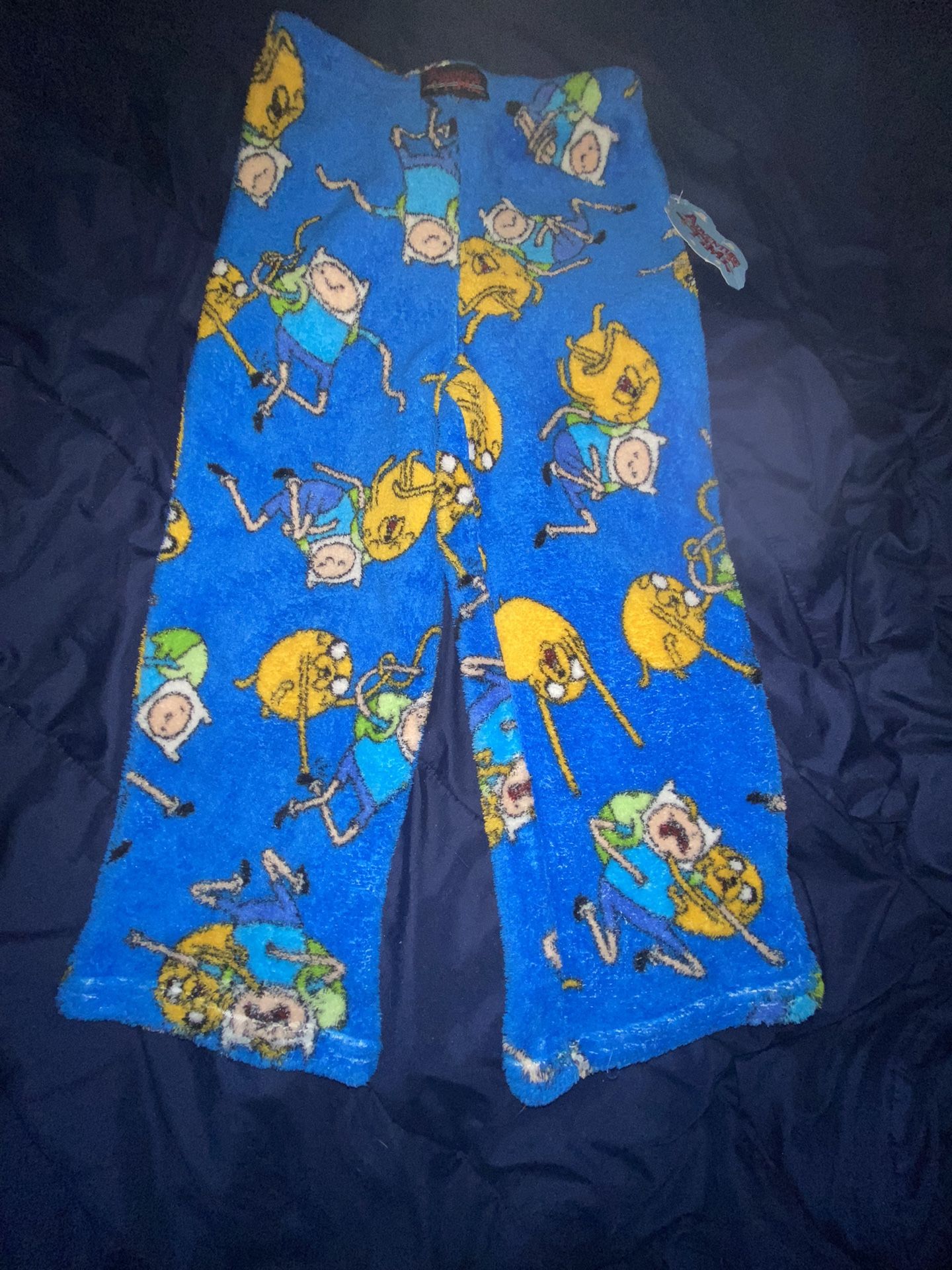  Cartoon Network Adventure Time Fleece Pajama Pants 