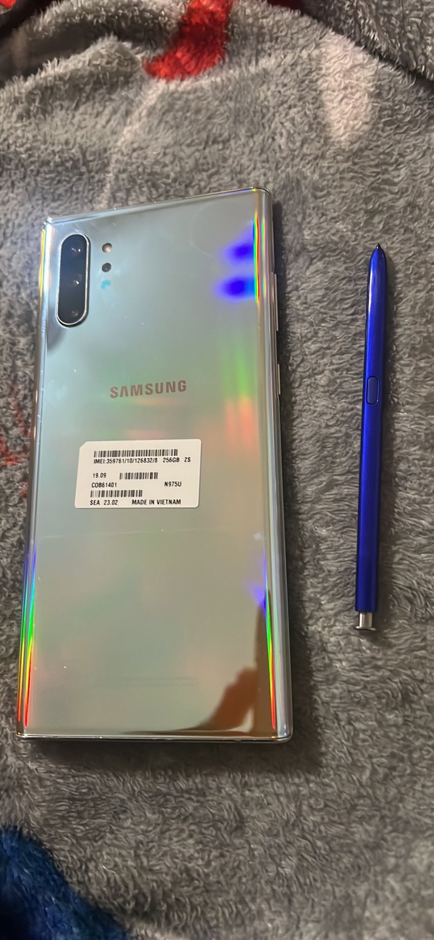 Samsung Galaxy Nite 10 Plus Unlocked Good Condition