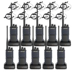 Retevis RT86A Long Range Walkie Talkies, for Fulfillment Center, 10 Pack