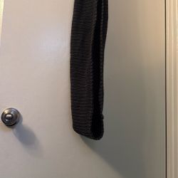 North Face Black And Grey Infinity Scarf 