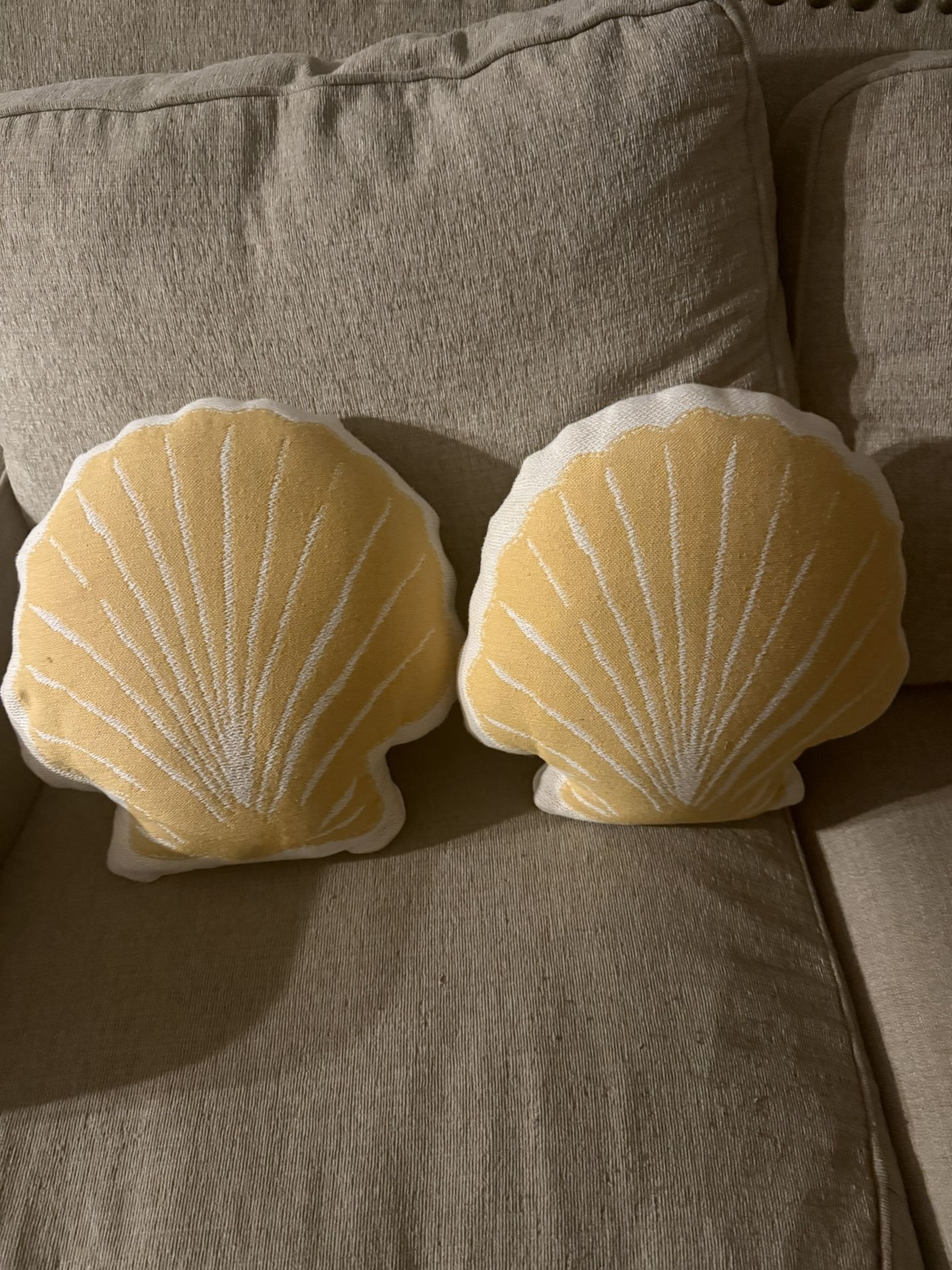 Seashell Decorative Pillows