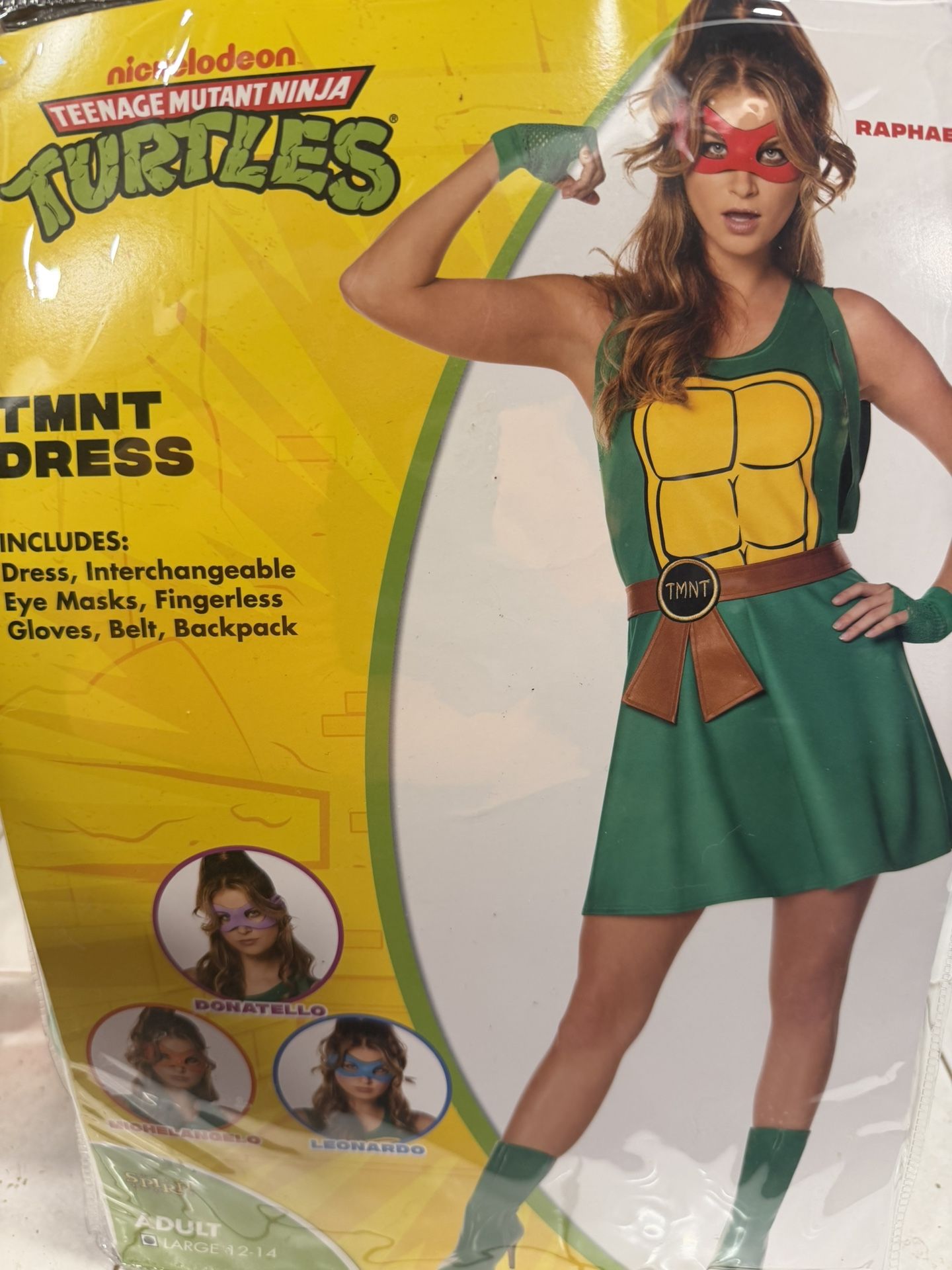 Ninja Turtle Women’s Costume L