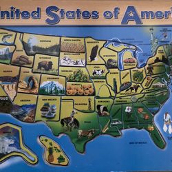 Melissa and Doug USA Puzzle