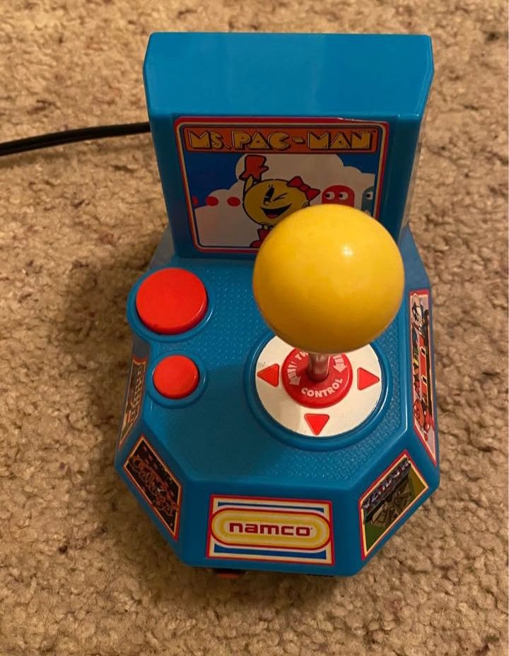 Namco Ms. Pac-Man 5-in-1 TV Plug N Play Game