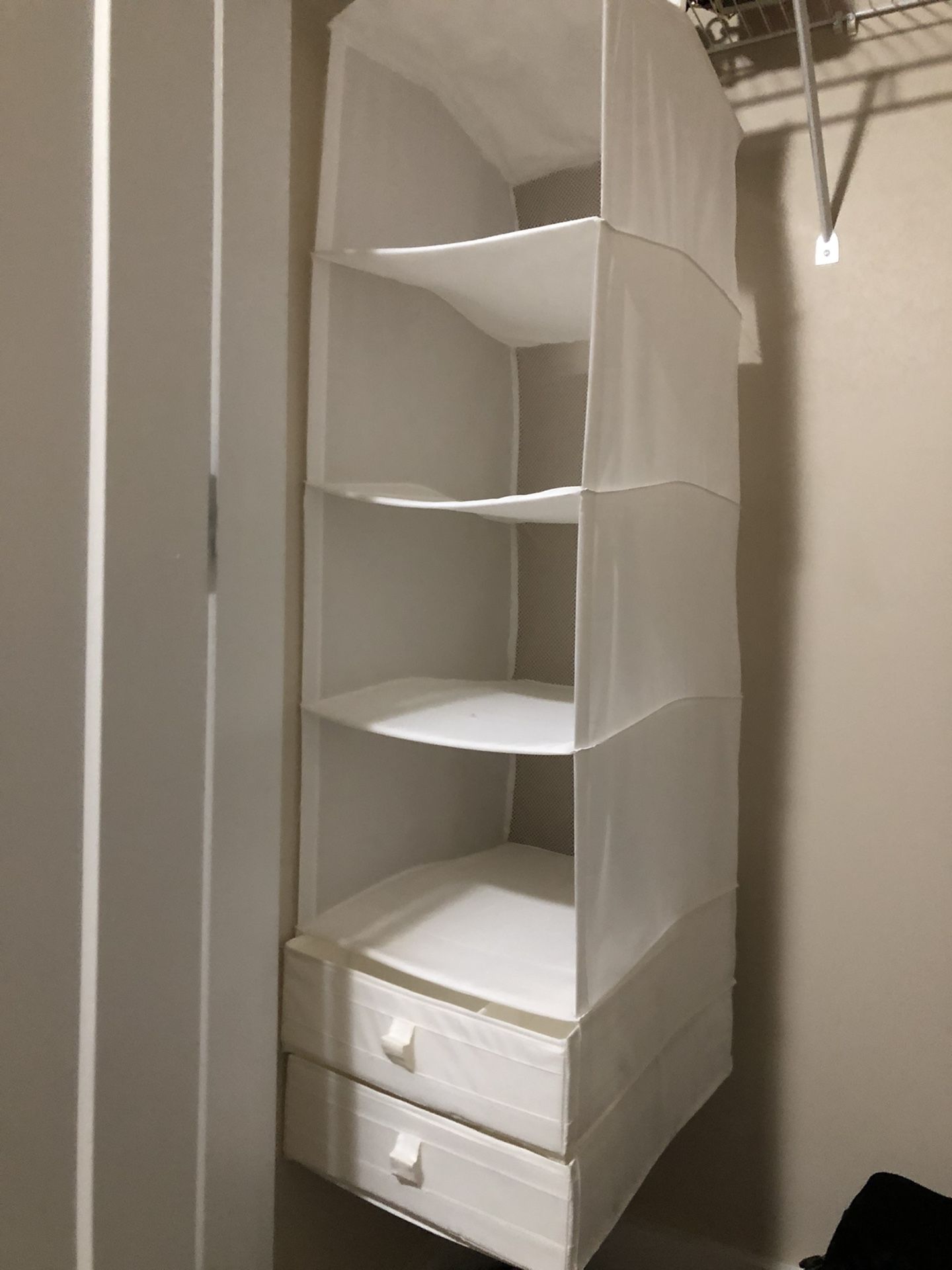 6 shelves closet organizer