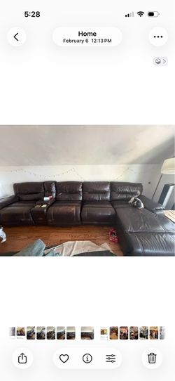 Couch already broken down and ready for moving