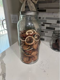 Glass Jar w/ Decor