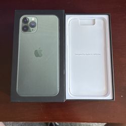 iPhone 11 Pro 256 GB Midnight Green Color Box Only