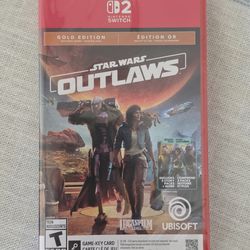 Star Wars Outlaws Gold Edition - Nintendo Switch 2 (Factory Sealed)