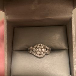 Zales White Gold Ring