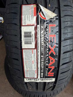 215/45R18 Lexani Tire β High Performance Low Profile