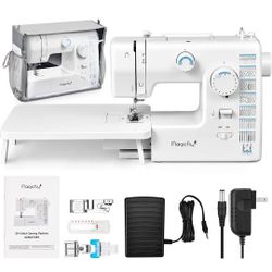 Magicfly 59 Stitches Sewing Machine, Reverse Sewing, Professional Sewing Machine