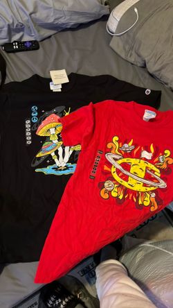 2 small champion shirts