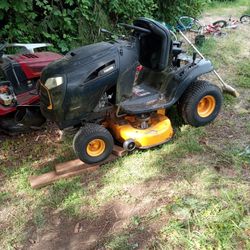 Poulon Riding Lawn Mower As Is