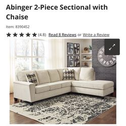 Sectional with chaise
