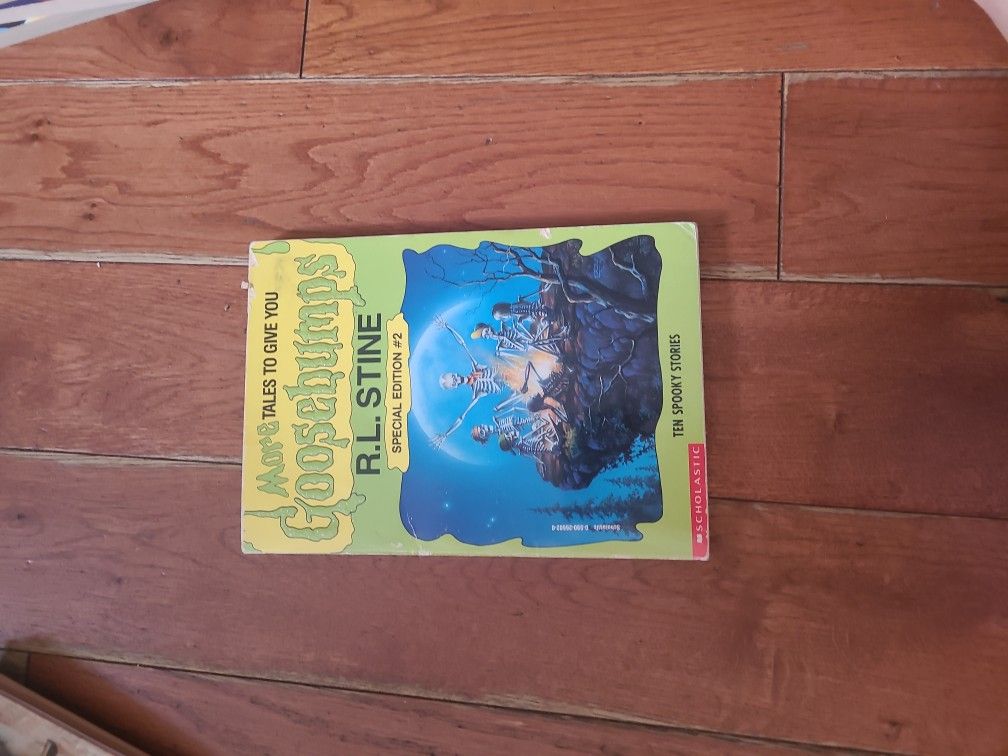 Ten Spooky Stories Goosebumps Book