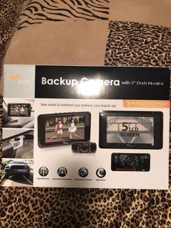 Backup Camera with 5”Dash Monitor