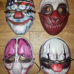 PAYDAY 2 Promo Mask set PAX EXCLUSIVE Halloween