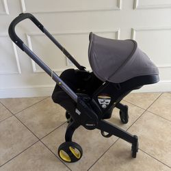 Doona Car Seat & Stroller, Greyhound - All-in-One Travel System