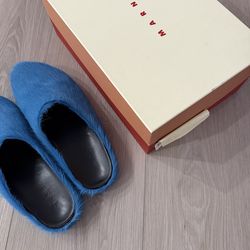 Marni fussbett sabot slides