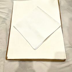 Very Old Linen Tablecloth 
