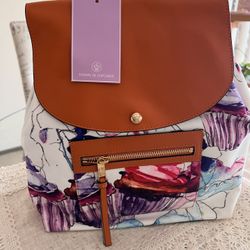 Brand New Femme De Cupcakes Backpack With Pockets 
