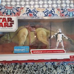 Dewback With Sandtrooper