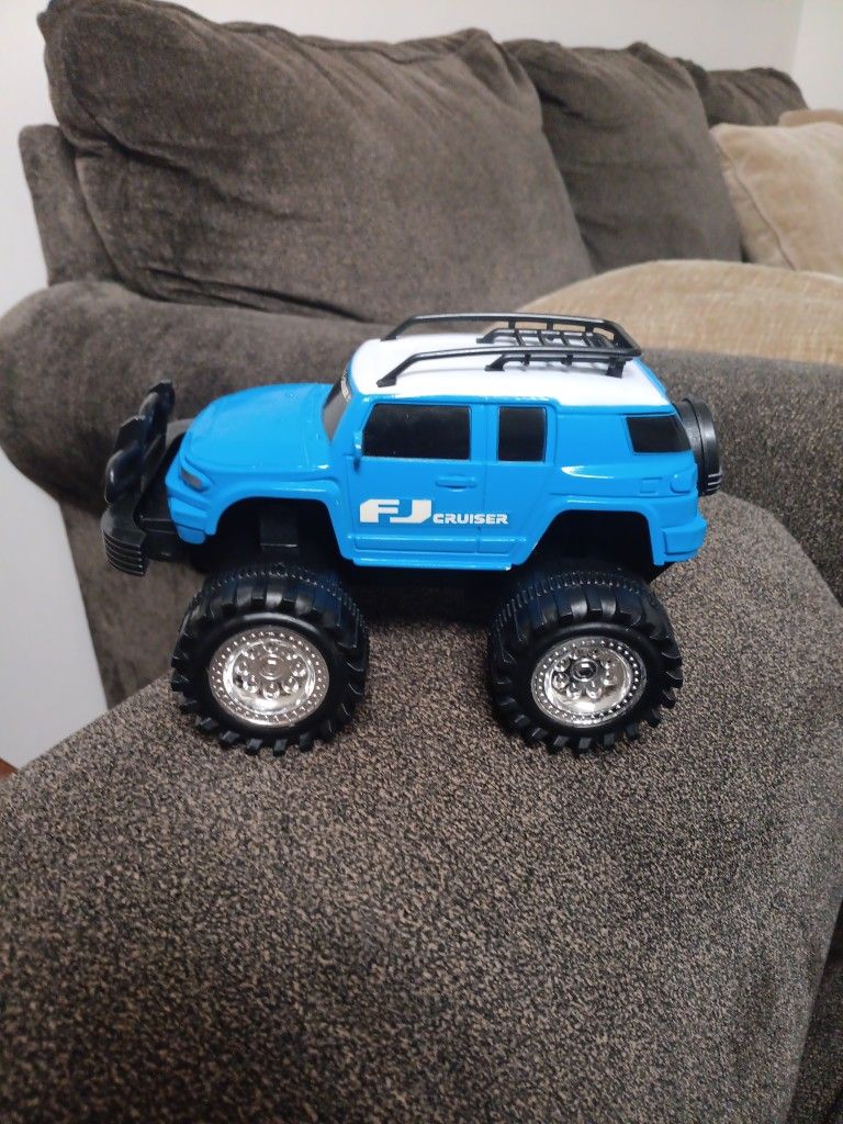 Blue Toyota Toycar