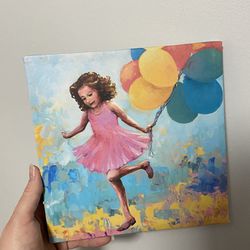 Girls Room Canvas Art 🖼️ $2