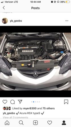 2004 Acura rsx type s.