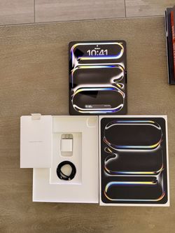 Apple iPad Pro M4 Space Black 13” 256gb Like Brand New