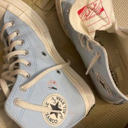 Light Blue Converse 