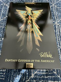 NRFB RARE Bob Mackie Barbie: Fantasy Goddess of the Americas (2000)