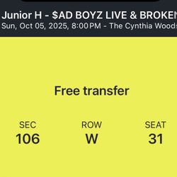 Junior H Tickets 