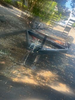 Equipment snake trailer