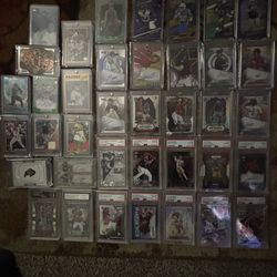 PSA slabs , autos , numbered,  MLB, NFL, NBA, UFC