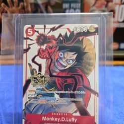 One Piece Cards Luffy 3rd Anniversary  Sto1-012