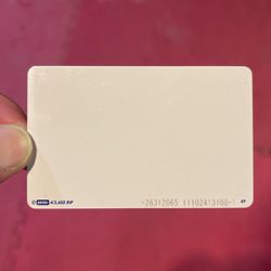 Security Access Card (Unregistered) 