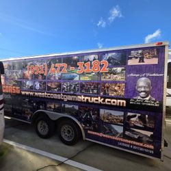 Gaming Truck Set Up 