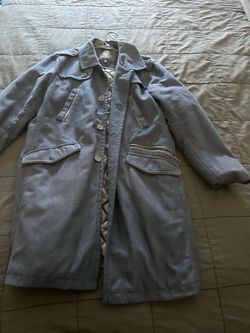 Womens blue coat