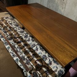 Table and Bench Or Patio Furniture 