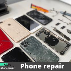Iphone Screen And Back Glass.