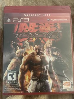 PS3 tekken 6 Sealed 
