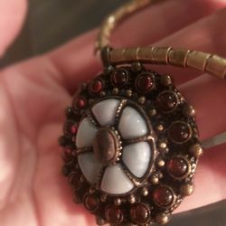 Really Pretty Gemstone Buddah Necklace Make Reasonable Offer