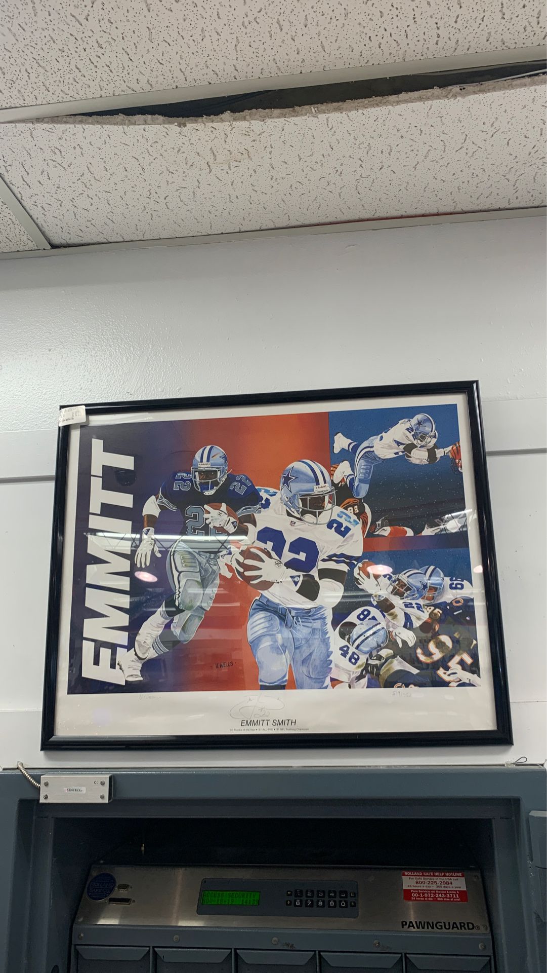 Emmit Smith Poster